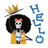 One Piece Cartoon WhatsApp Sticker #12