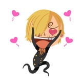 One Piece Cartoon WhatsApp Sticker #14