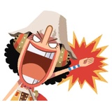 One Piece Cartoon WhatsApp Sticker #16