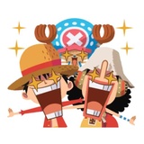 One Piece Cartoon WhatsApp Sticker #17