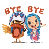 One Piece Cartoon WhatsApp Sticker #18