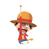 One Piece Cartoon WhatsApp Sticker #21