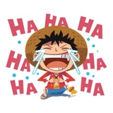 One Piece Cartoon WhatsApp Sticker #22