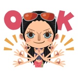 One Piece Cartoon WhatsApp Sticker #23