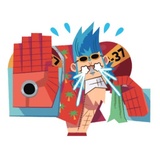 One Piece Cartoon WhatsApp Sticker #24