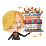 One Piece Cartoon WhatsApp Sticker #7