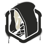 Overwatch Reaper Spray WhatsApp Sticker #12