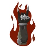 Overwatch Reaper Spray WhatsApp Sticker #13