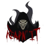 Overwatch Reaper Spray WhatsApp Sticker #19