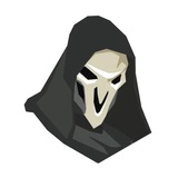 Overwatch Reaper Spray WhatsApp Sticker #25