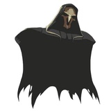 Overwatch Reaper Spray WhatsApp Sticker #5