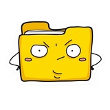 Windows Folder Icon WhatsApp Sticker #12