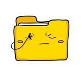 Windows Folder Icon WhatsApp Sticker #13