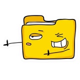 Windows Folder Icon WhatsApp Sticker #15