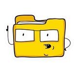 Windows Folder Icon WhatsApp Sticker #18