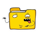 Windows Folder Icon WhatsApp Sticker #19