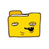 Windows Folder Icon WhatsApp Sticker #21