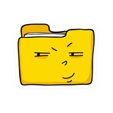 Windows Folder Icon WhatsApp Sticker #24