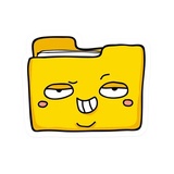 Windows Folder Icon WhatsApp Sticker #25