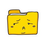 Windows Folder Icon WhatsApp Sticker #26