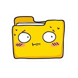 Windows Folder Icon WhatsApp Sticker #28