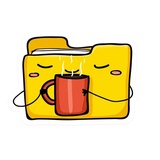 Windows Folder Icon WhatsApp Sticker #3