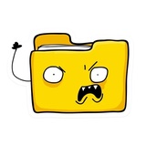 Windows Folder Icon WhatsApp Sticker #4