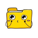 Windows Folder Icon WhatsApp Sticker #9