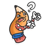 Pencil WhatsApp Sticker #10