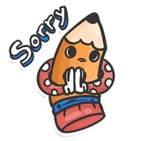Pencil WhatsApp Sticker #19