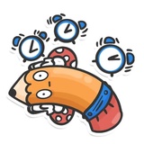 Pencil WhatsApp Sticker #28