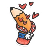 Pencil WhatsApp Sticker #5