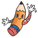 Pencil WhatsApp Sticker #6