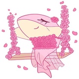 Pink Shark WhatsApp Sticker #18