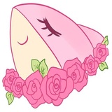 Pink Shark WhatsApp Sticker #22