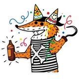 Pirate Fox WhatsApp Sticker #3