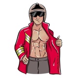 Firefighter WhatsApp Sticker pack