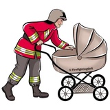 Firefighter WhatsApp Sticker #14