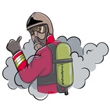 Firefighter WhatsApp Sticker #4