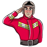Firefighter WhatsApp Sticker #5