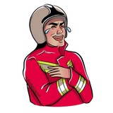 Firefighter WhatsApp Sticker #6