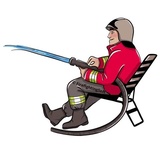 Firefighter WhatsApp Sticker #8