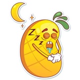 Mr. Pineapple WhatsApp Sticker #3