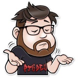 Developer Emoji WhatsApp Sticker #12