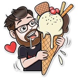 Developer Emoji WhatsApp Sticker #24