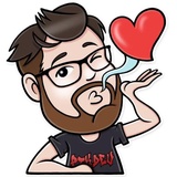 Developer Emoji WhatsApp Sticker #27