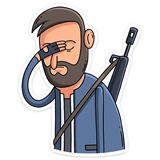 PUBG items WhatsApp Sticker #7