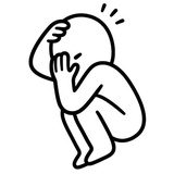 Sad Animations WhatsApp Sticker #13