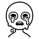 Sad Animations WhatsApp Sticker #2