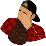 Bearded Pirate WhatsApp Sticker #15